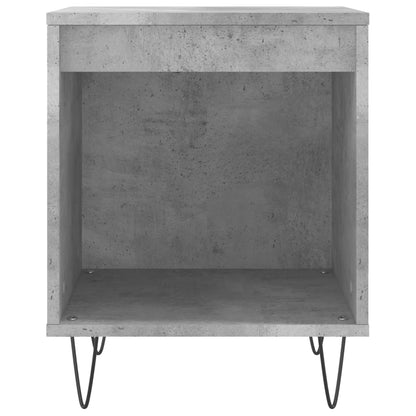 Concrete Grey Bedside Cabinets 2pcs - Engineered Wood, 40x35x50 cm