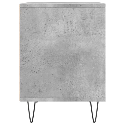 Concrete Grey Bedside Cabinets 2pcs - Engineered Wood, 40x35x50 cm