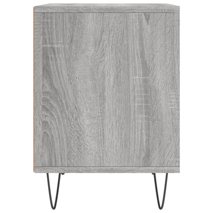 Grey Sonoma Bedside Cabinet, 40x35x50 cm, Engineered Wood