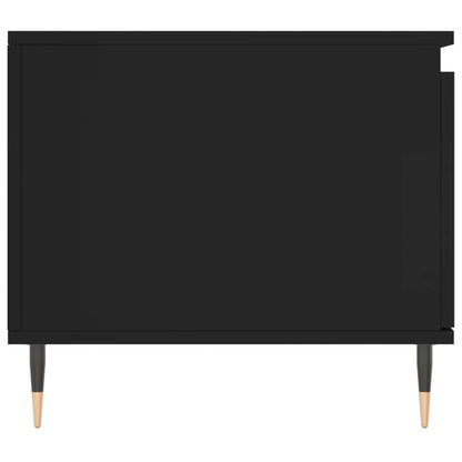 Coffee Table Black 100x50x45 cm Engineered Wood