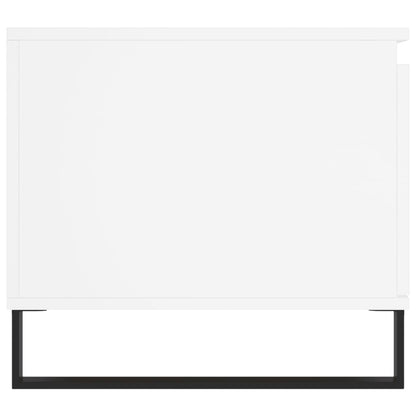Coffee Table White 100x50x45 cm Engineered Wood
