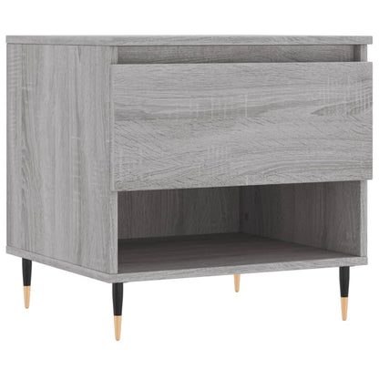 Coffee Table Grey Sonoma 50x46x50 cm Engineered Wood