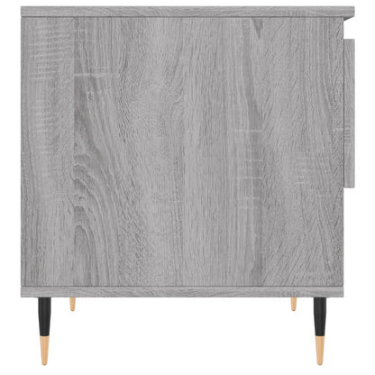 Coffee Table Grey Sonoma 50x46x50 cm Engineered Wood