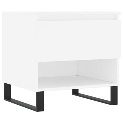 Coffee Table White 50x46x50 cm Engineered Wood