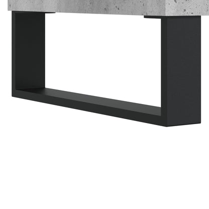 Coffee Table Concrete Grey 60x44.5x45 cm Engineered Wood