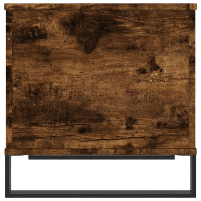 Coffee Table Smoked Oak 60x44.5x45 cm Engineered Wood