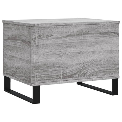 Coffee Table Grey Sonoma 60x44.5x45 cm Engineered Wood