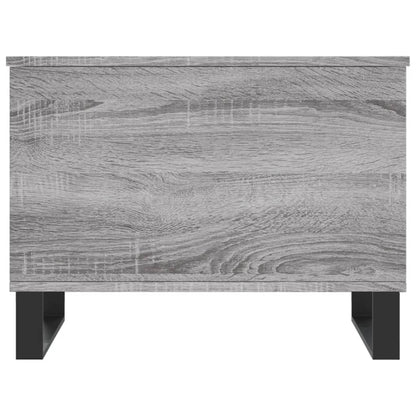 Coffee Table Grey Sonoma 60x44.5x45 cm Engineered Wood