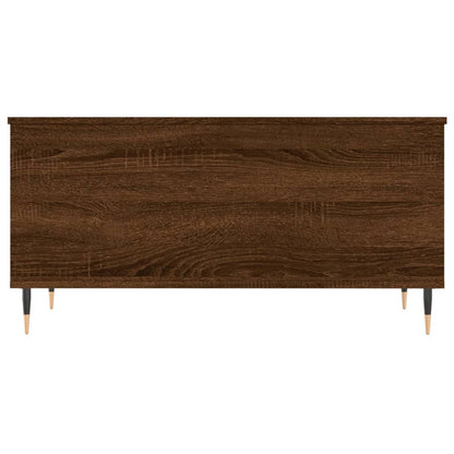 Coffee Table Brown Oak 90x44.5x45 cm Engineered Wood
