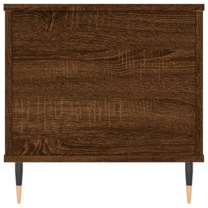Coffee Table Brown Oak 90x44.5x45 cm Engineered Wood