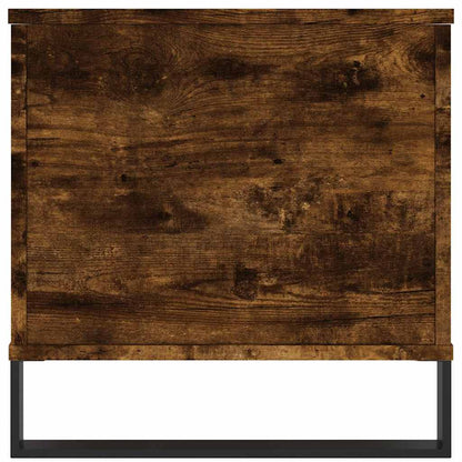 Coffee Table Smoked Oak 90x44.5x45 cm Engineered Wood