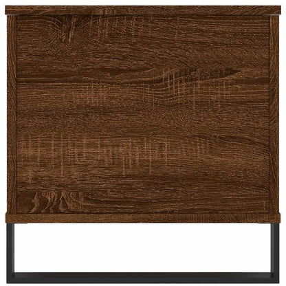 Coffee Table Brown Oak 90x44.5x45 cm Engineered Wood