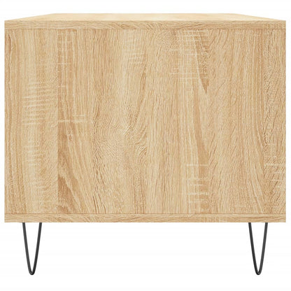 Coffee Table Sonoma Oak 90x49x45 cm Engineered Wood