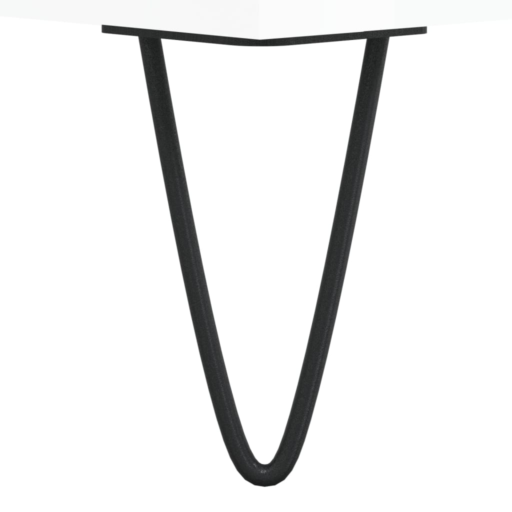 TV Cabinet High Gloss White 160x35x55 cm Engineered Wood