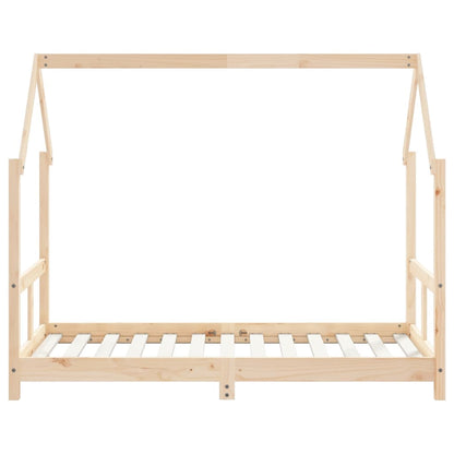 Kids Bed Frame 80x160 cm Solid Pine Wood - Sturdy & Stylish
