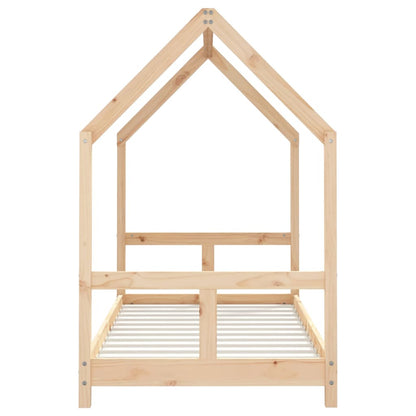 Kids Bed Frame 80x160 cm Solid Pine Wood - Sturdy & Stylish