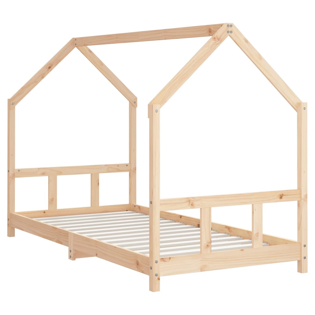 Solid Pine Kids Bed Frame 90x190 cm - Durable & Stylish