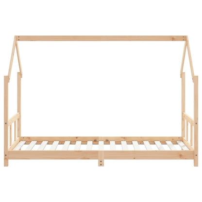 Solid Pine Kids Bed Frame 90x190 cm - Durable & Stylish