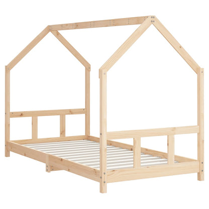Solid Pine Kids Bed Frame 90x190 cm - Durable & Stylish