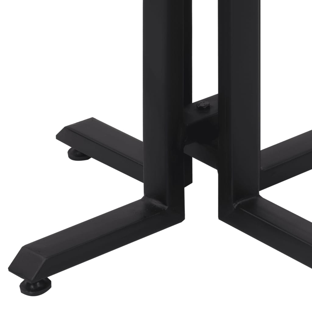 Round Reclaimed Teak Coffee Table, 55x40 cm - Solid Wood Elegance