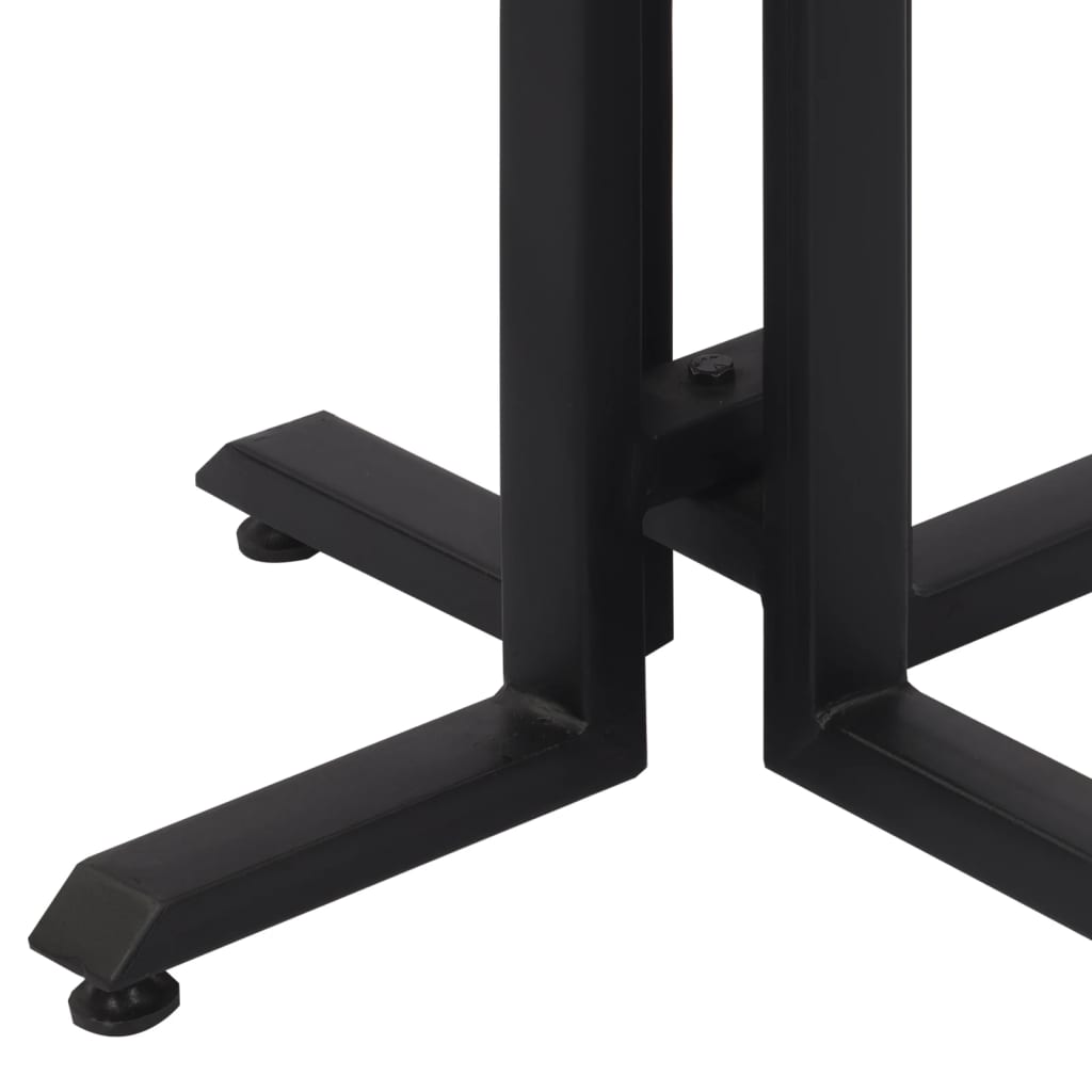 Solid Reclaimed Teak Coffee Table - 55x55x40 cm Vintage Charm