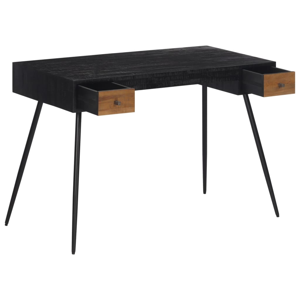 Rustic Solid Reclaimed Teak Desk, 117x56.5x75 cm