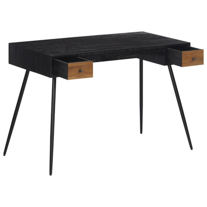 Rustic Solid Reclaimed Teak Desk, 117x56.5x75 cm