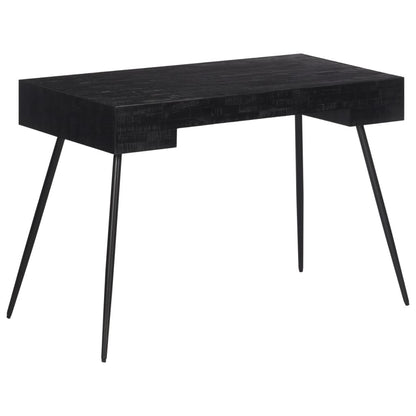 Rustic Solid Reclaimed Teak Desk, 117x56.5x75 cm