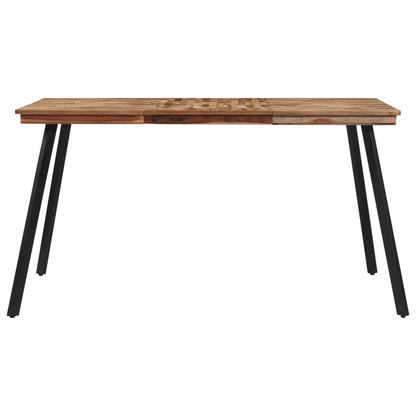 Solid Teak Dining Table 148x97x76 cm - Elegant & Durable Design