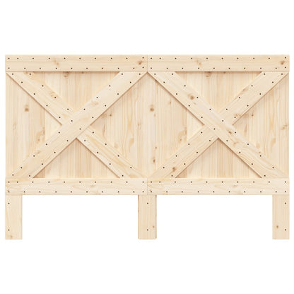 Headboard 160x104 cm Solid Wood Pine