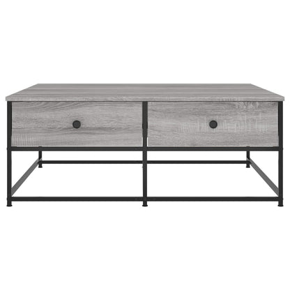 Coffee Table Grey Sonoma 100x99x40 cm Engineered Wood