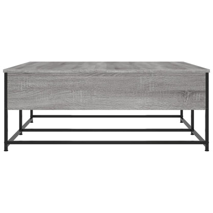 Coffee Table Grey Sonoma 100x99x40 cm Engineered Wood