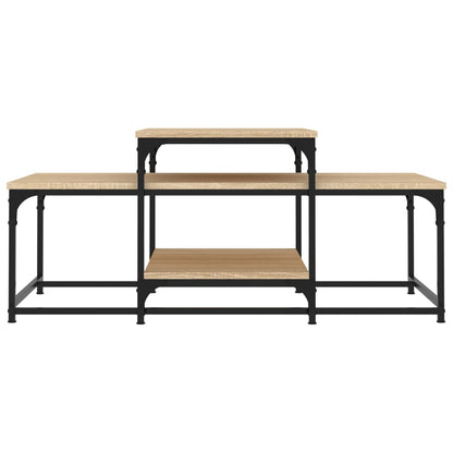 Coffee Table Sonoma Oak 102x60x45 cm Engineered Wood