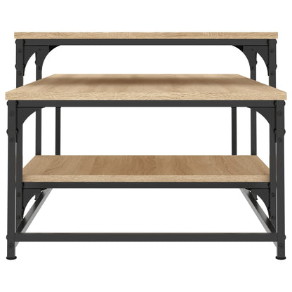Coffee Table Sonoma Oak 102x60x45 cm Engineered Wood