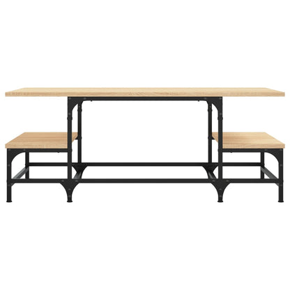 Coffee Table Sonoma Oak 100x50.5x40 cm Engineered Wood