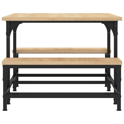 Coffee Table Sonoma Oak 100x50.5x40 cm Engineered Wood