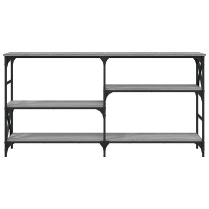 Sonoma Grey Console Table - Engineered Wood, 150x29x76.5 cm