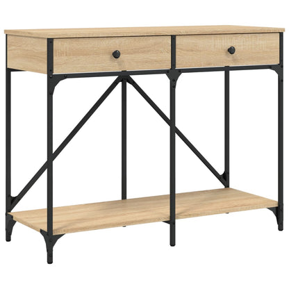Sonoma Oak Console Table 100x39x78.5 cm - Engineered Wood