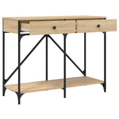 Sonoma Oak Console Table 100x39x78.5 cm - Engineered Wood
