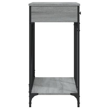 Sonoma Grey Console Table - 100x39x78.5 cm Engineered Wood