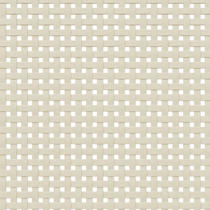 TV Cabinet SENJA Rattan Look White 106x40x49cm Solid Wood Pine