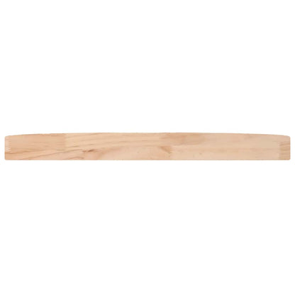 Round Solid Pine Wood Table Top Ø30x3 cm - Natural Finish