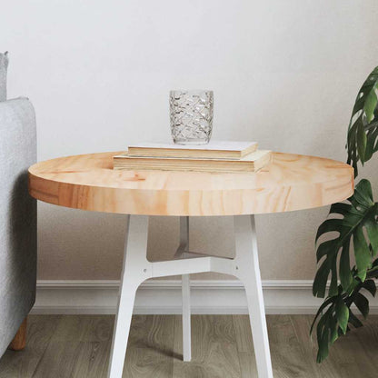 Solid Pine Round Table Top Ø50x3 cm - Durable & Stylish Wood Design