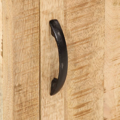 Solid Mango Wood Bedside Cabinet 40x35x50 cm - Stylish & Durable