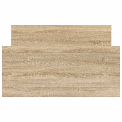 Sonoma Oak Engineered Wood Bed Frame 100x200 cm (No Mattress)
