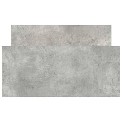 Concrete Grey Single Bed Frame 90x190 cm - No Mattress Included