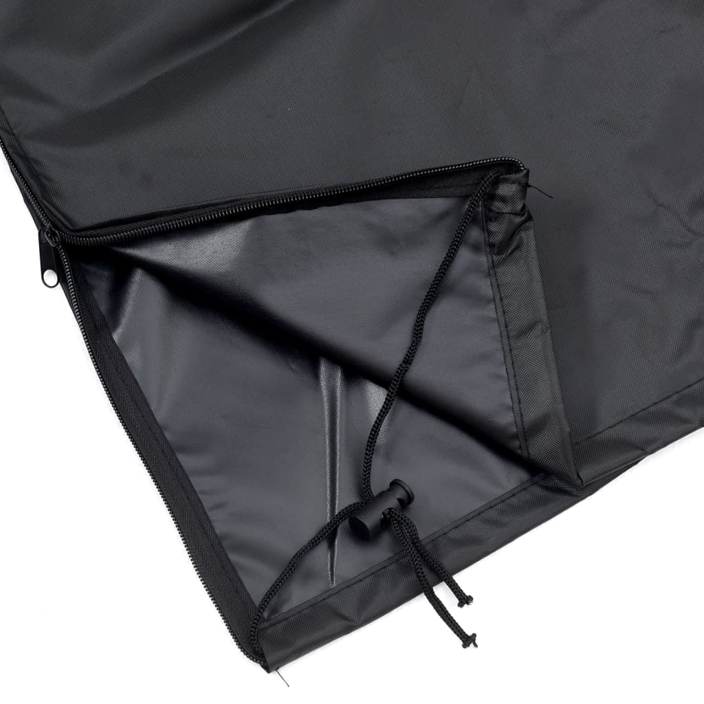 Black Pyramid Heater Cover 86x47x241 cm - Durable 420D Oxford