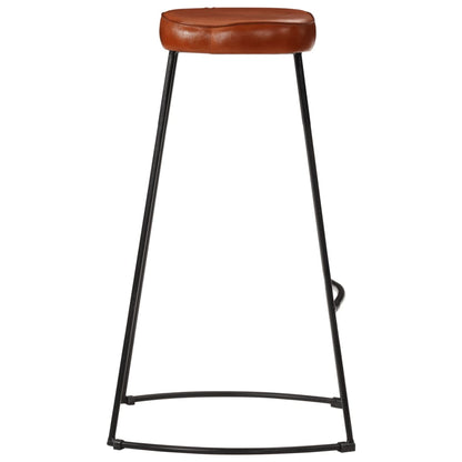 Gavin Bar Stools Set of 2 - Grey Fabric, 44x37.5x78 cm