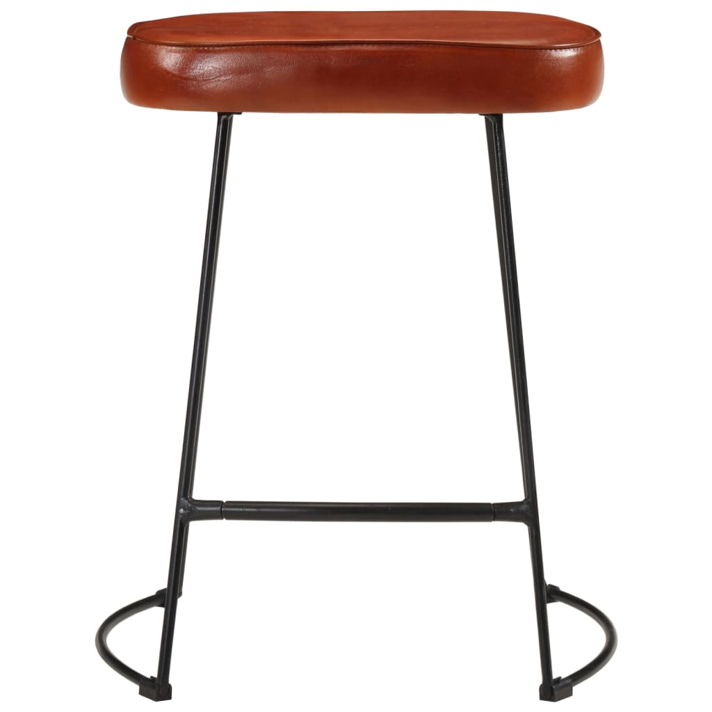 Dark Brown Bar Stools - Set of 2, 40x29.5x53 cm, Stylish & Durable