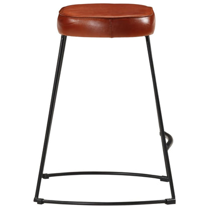 Dark Brown Bar Stools - Set of 2, 40x29.5x53 cm, Stylish & Durable